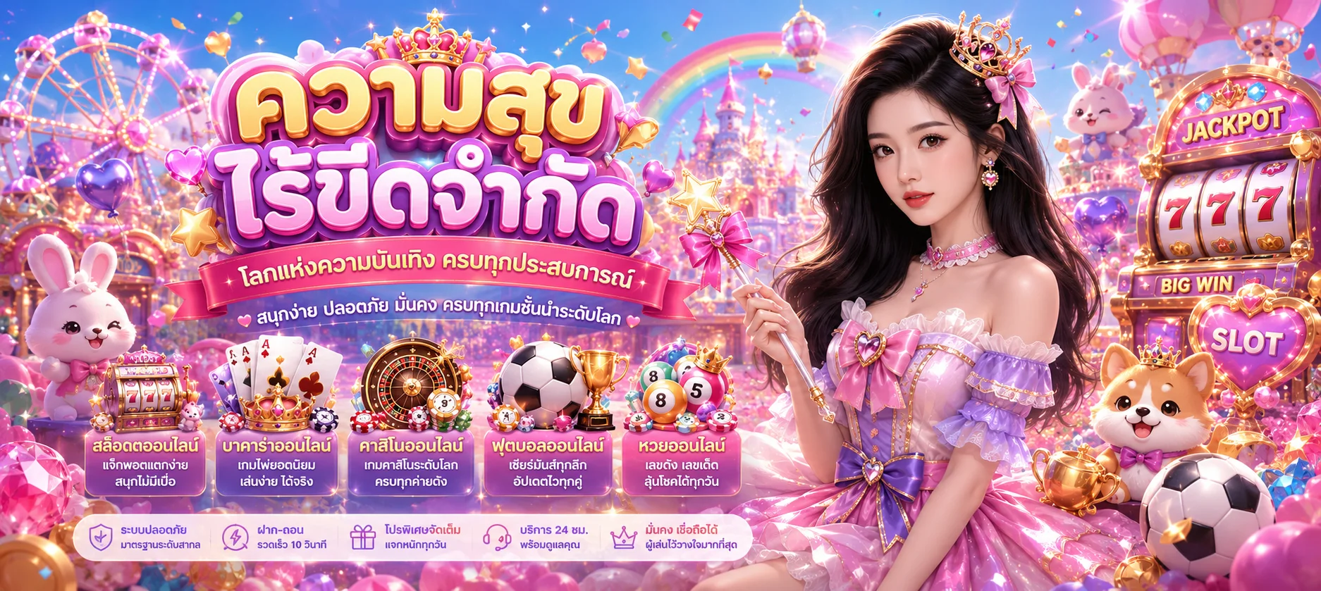 แบนเนอร์ทางเข้า 9K PLUS เว็บตรงไม่ผ่านเอเยนต์