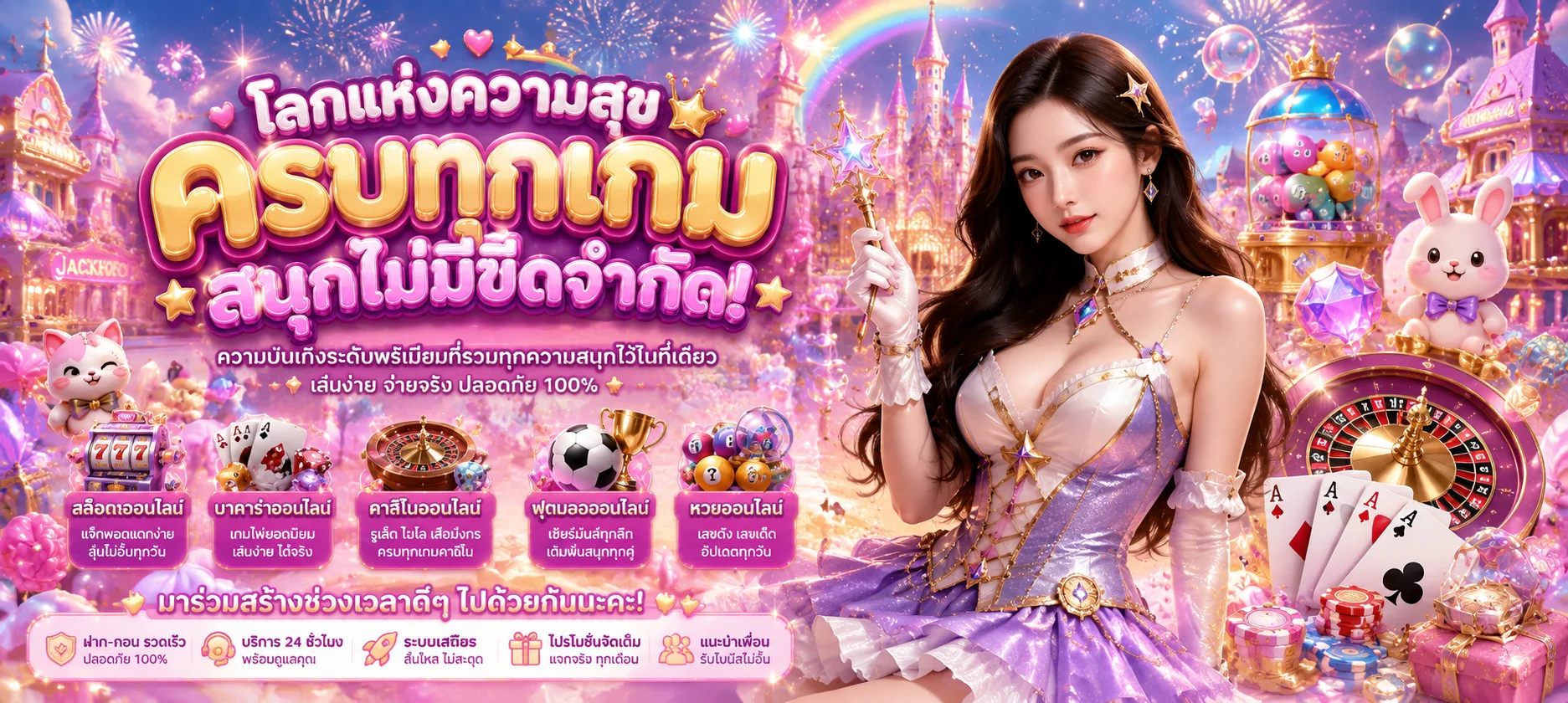 โต๊ะบาคาร่าสดคาสิโนออนไลน์ 9K PLUS ถ่ายทอดจากดีลเลอร์จริง
